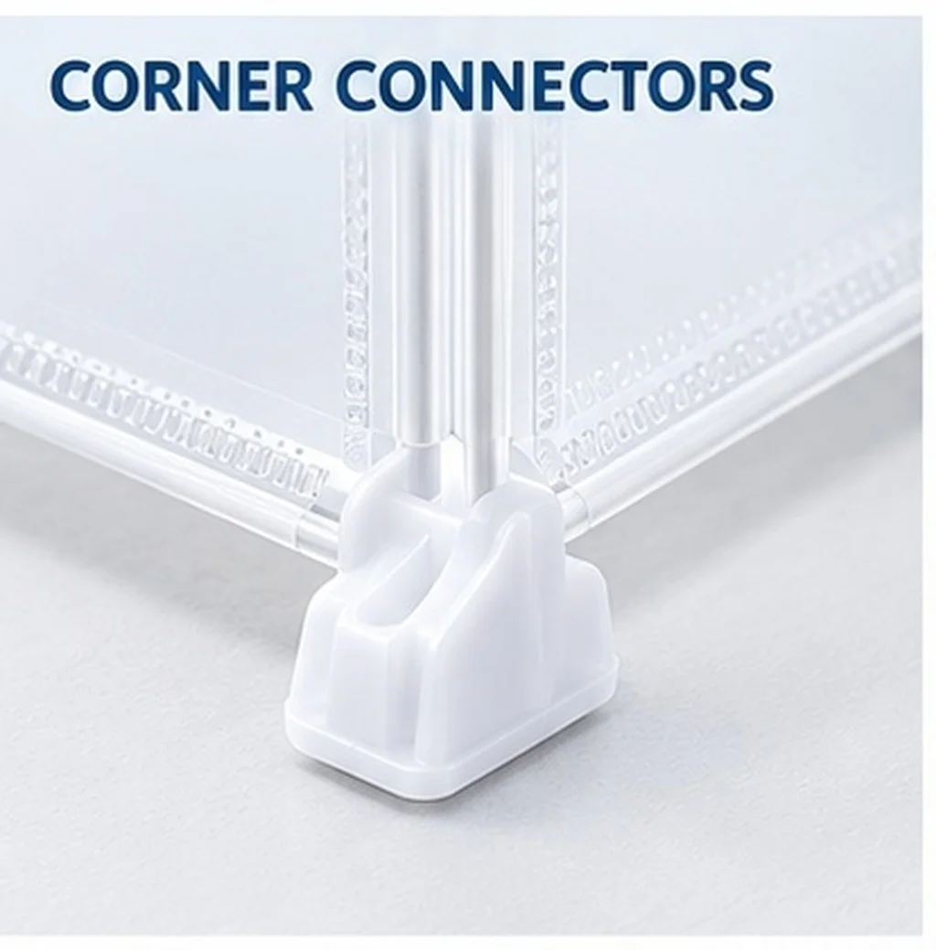 3Pcs Removable Desktop Partition Shield Protective Privacy Divider for Desk Counter Table Cashier Reception Sneeze Guard Board