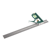 Measuring Tools Multi Functional 300mm Combination  Angle Ruler 45/90 Degree With Bubble Level Stainless Steel Ruler Ruler