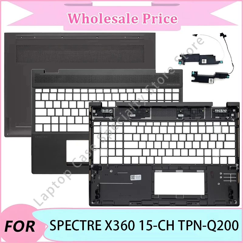 

НОВИНКА для HP SPECTRE X360 15-CH TPN-Q200, верхняя часть упора для рук/нижний корпус/динамик