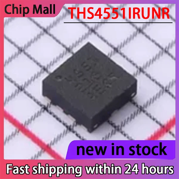 1PCS New THS4551IRUNR SMD QFN-10 Differential Operational Amplifier Chip in Stock