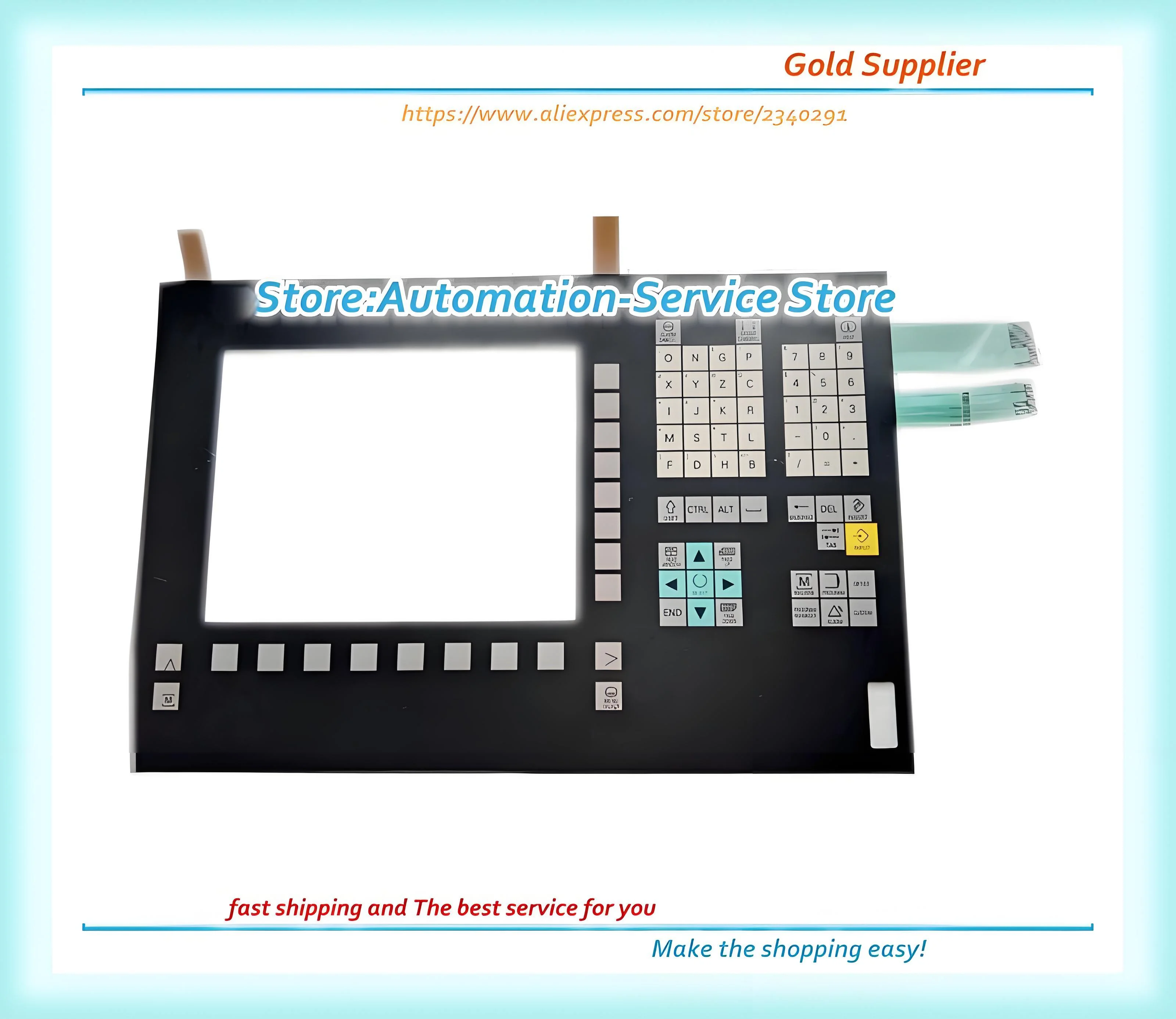 New OP010 Operation Panel Button Mask OP010 6FC5203-0AF00-0AA1