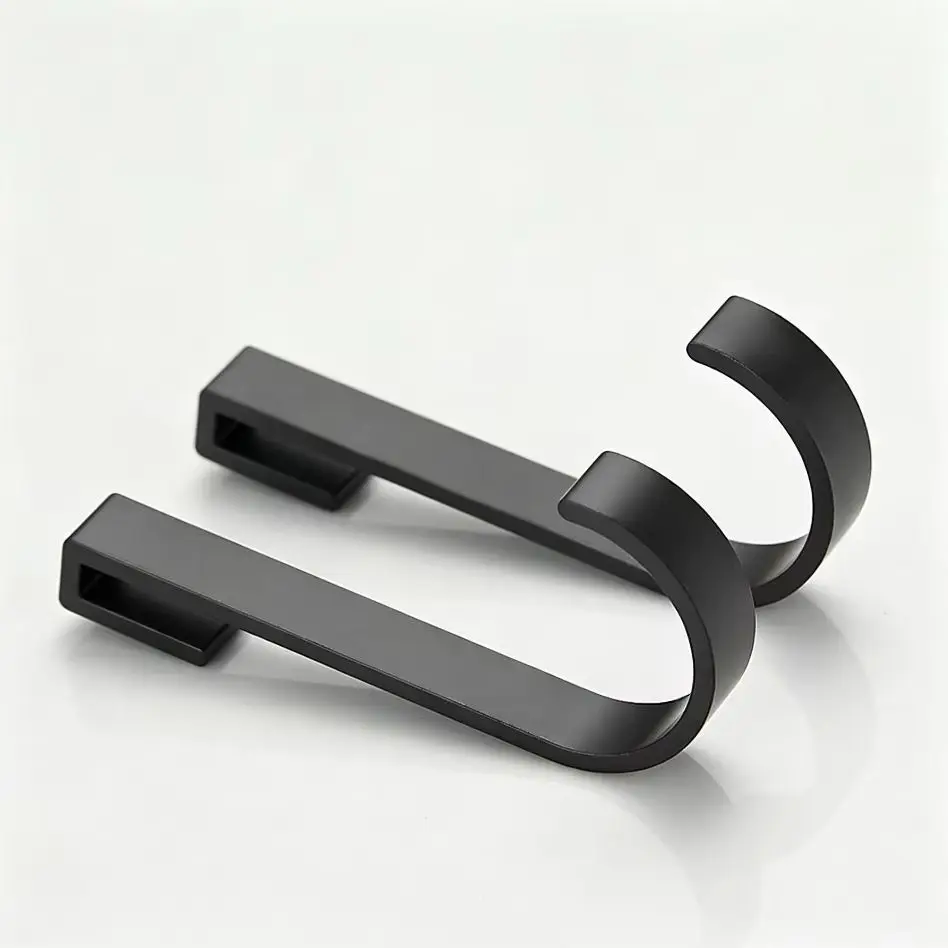 Heavy‑Load Detachable Slide‑on S Hooks, Alloy Hanging Accessories for Household Kitchen Bathroom Storage Organizer