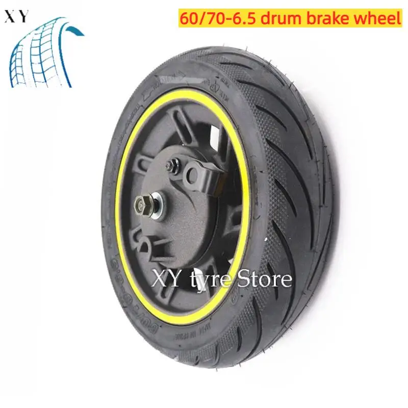 

The drum brake is reliable! 60/70-6.5 wheels provide protection for low-speed electric vehicles