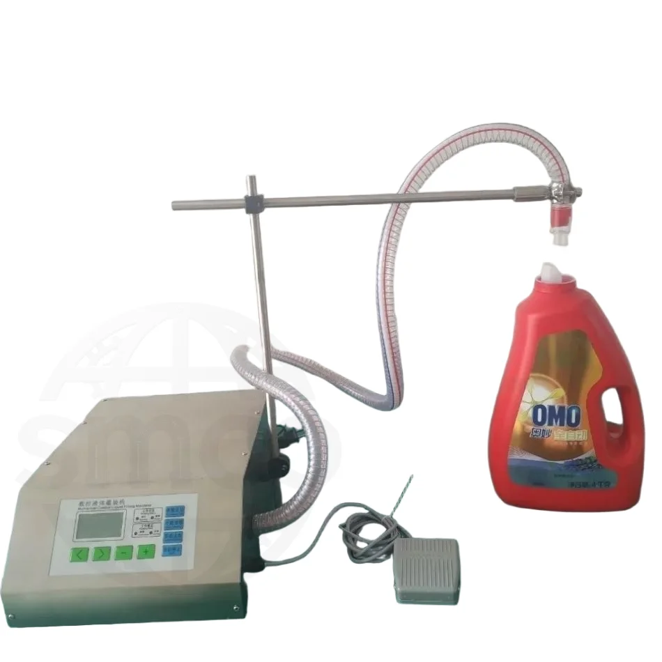 17L Large Flow Semi-Automatic Numerical Control Washing Liquid Lubricating Oil Edible Oil Powder Quantitative Liquid Canning