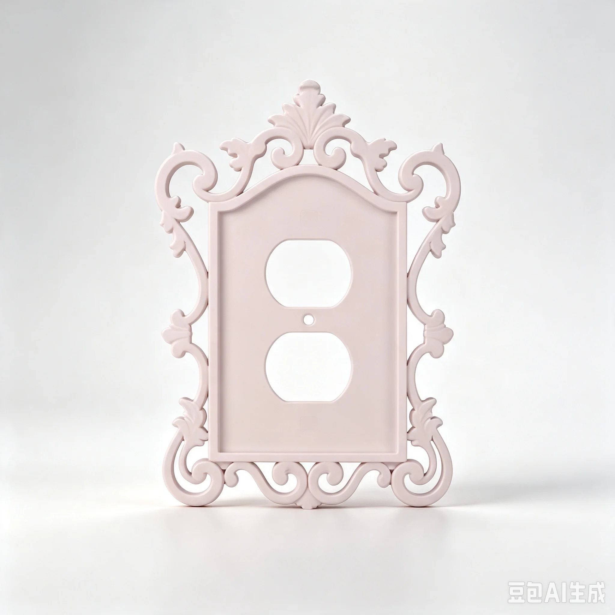 Gothic Style Switch Panel Cover Decorative Wall Plate Victorian Pattern PC Material For American Standard Light Socket Home Offi