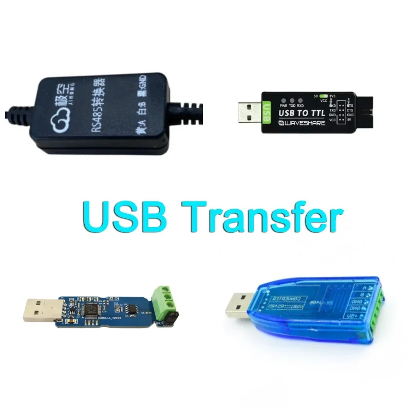 USB Convertor for RS485/CAN/UART Jikong BMS Accessories USB to CAN Module USB to RS485 Module USB to UART Module USB Transfer