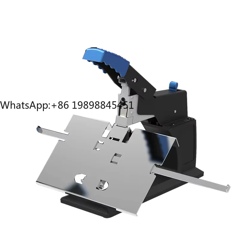 

SH-03 Heavy-Duty Manual Metal Flat Saddle Book Binding Stapler Factory Paper Stapler Machine for Plastic & Printed Material