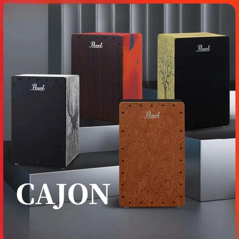 

Pearl Drum Dance Accompaniment Cajon Yoga Meditation Professional Performance Cajon Sound Therapy Healing Percussion Instruments
