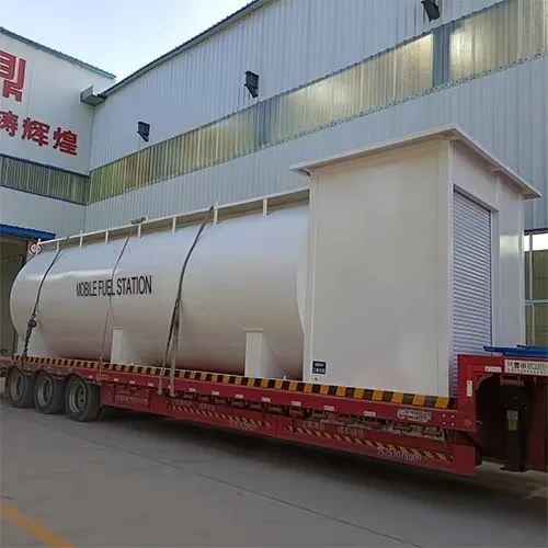 Mini Gasoline Prefabricated Gas Station Filling Gas Station Equipment Portable Fuel Tank