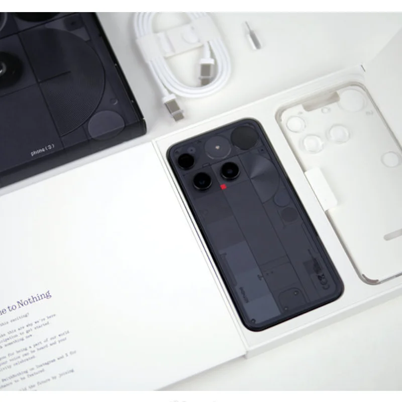 الإصدار العالمي متوفر في المخزون لا شيء هاتف (3) كاميرا Qualcomm Snapdragon 8S Gen 4 6.77 120 هرتز 50 ميجابكسل #5