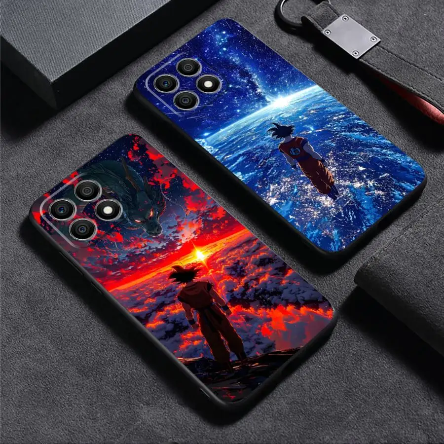 

Phone Case for Honor X6a X8c X8 X8b X6 X7c X8a 8X X5b X9a X7b 90 Pro Magic5 Lite 70 X9b X7 X9c Soft Shell Dragon Ball Firmament