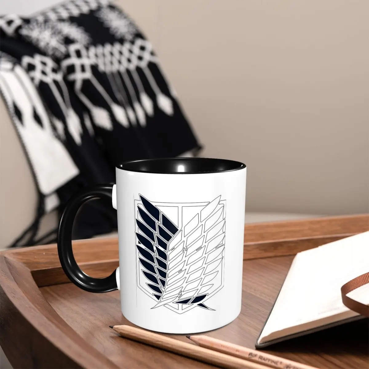 Attack On Titan Mug Funny Ceramic Coffee Cups Tea Mugs Milk Cup Drinkware Gift for Woman Man