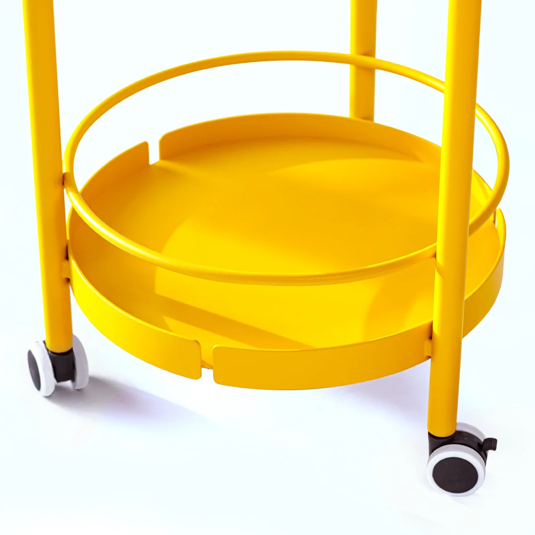 Customizable Aluminum Dining Cart For Restaurant With Attached Wheel For Outdoor Use Hotels Restaurants Accept OEM/ODM