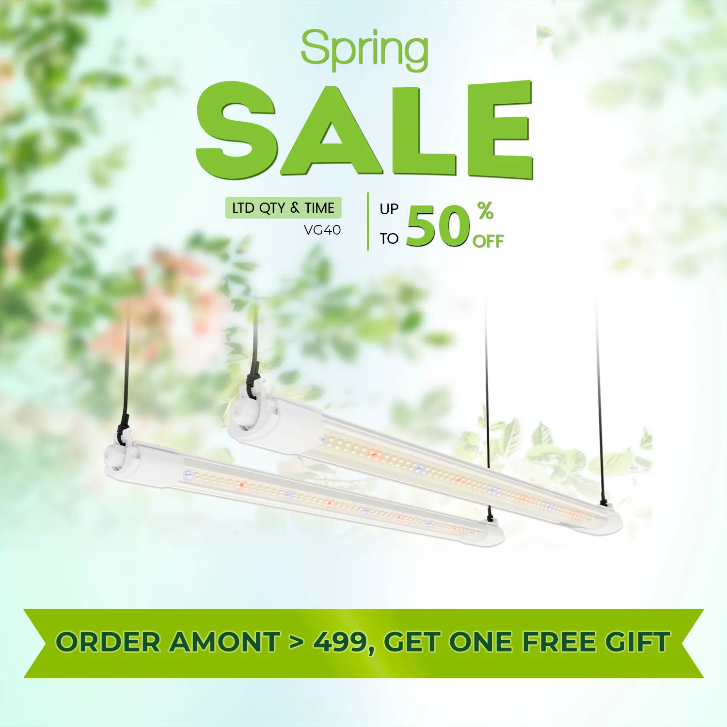 Mars Hydro 2 pièces VG40 40W légumes Led élèvent des barres lumineuses plante légumes fleur intérieur grandir