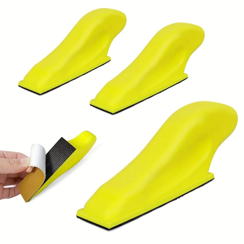 1/2Pcs Mini Sander Suitable for Small Projects Detailing Handles Sanding Tools For DIY Crafts Wood Finishing Small Space Polishi