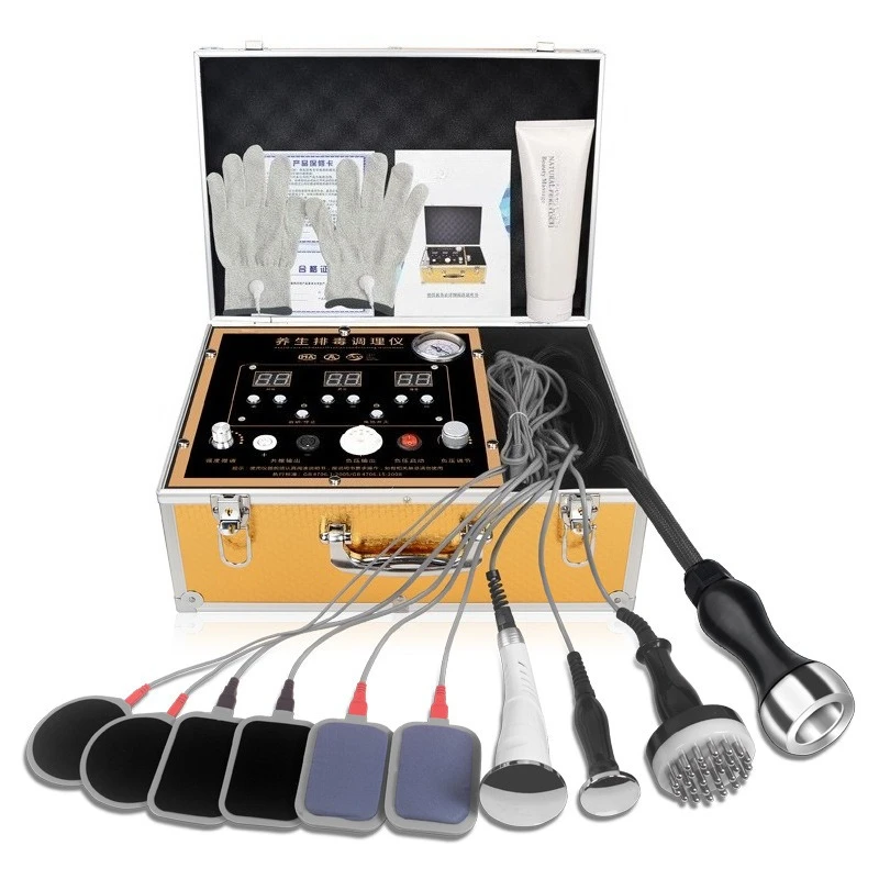 New Bioelectric Meridian Therapy Machine Vacuum Cupping Gua Sha Physiotherapy Suction Detox Body Massager