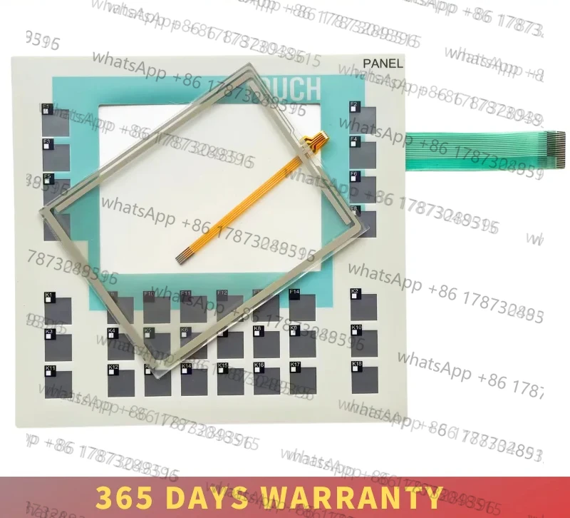 Membrane Keypad Switch OP177B  6AV6642-0DC01-1AX0 6AV6642-0DC01-1AX1 Touch Sceen with Keyboard Plastic Case Cover Housing LCD