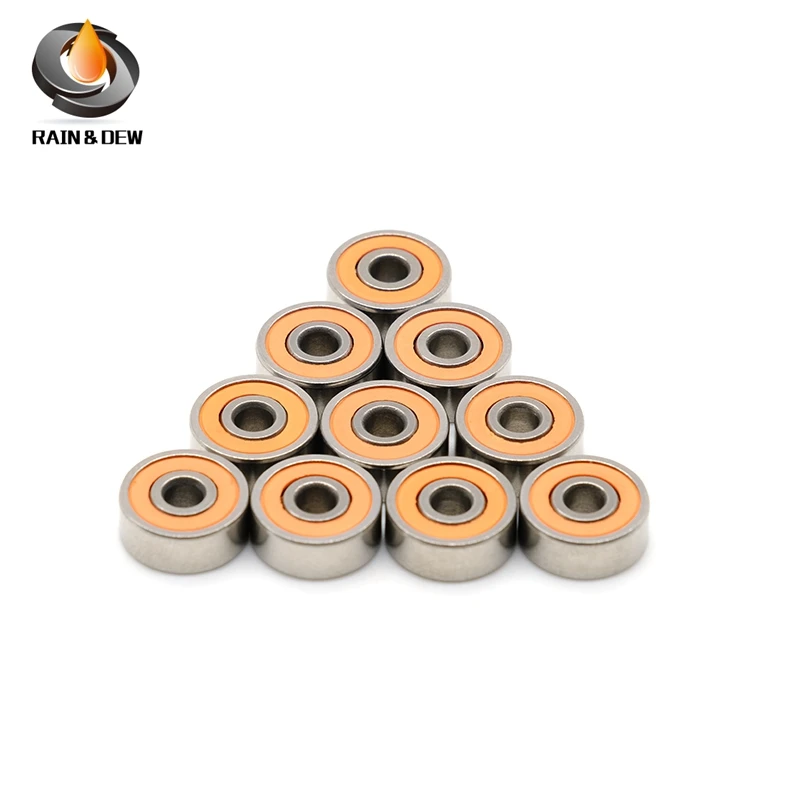 10 szt. 5x11x4 SMR115 2RS CB Hybrydowe ceramiczne łożyska powietrzne ze stali nierdzewnej
