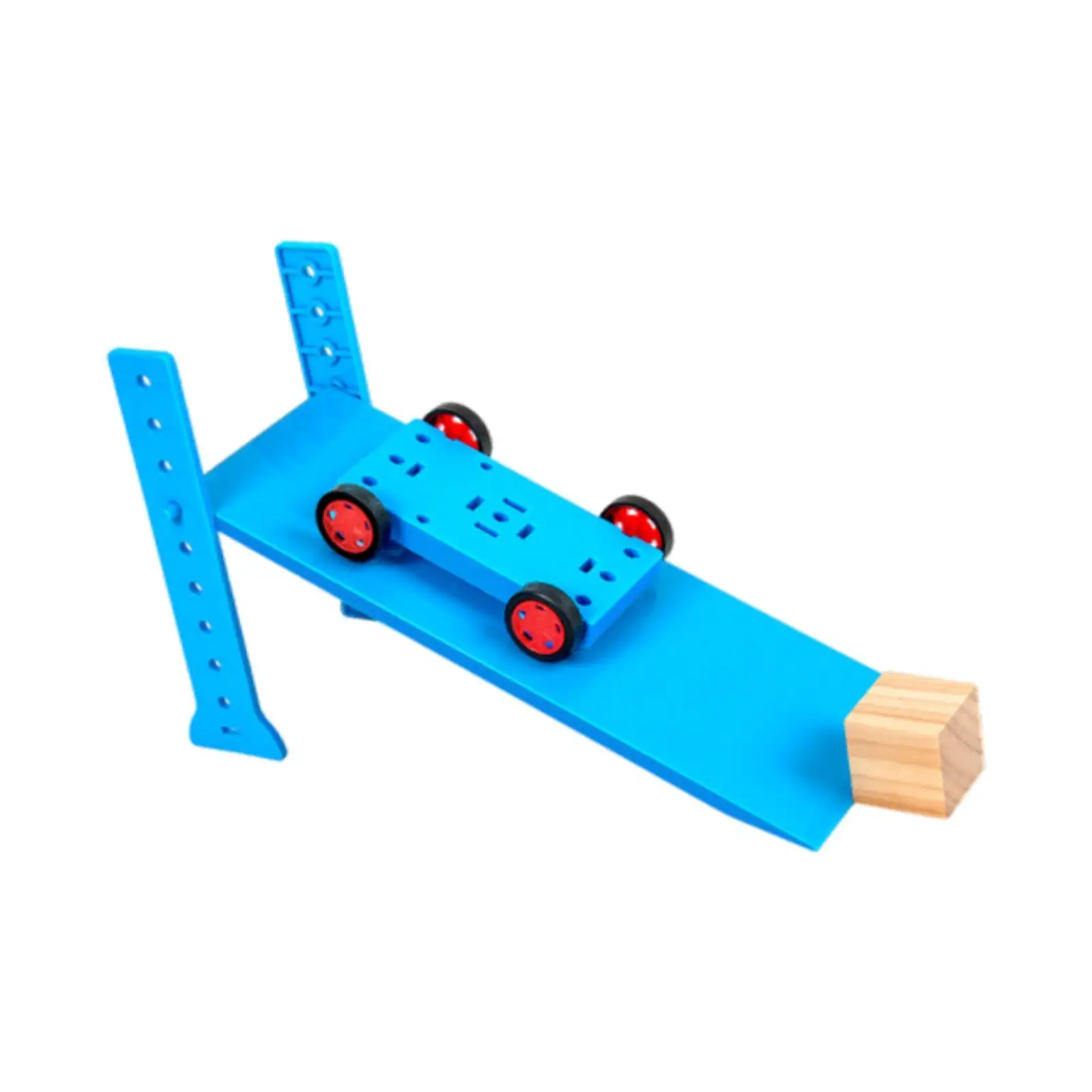 Inertia Motion Slope Impact Experiment Model Adjustable Incline Science Toy for Kids STEAM Education Creative Thinking Tool