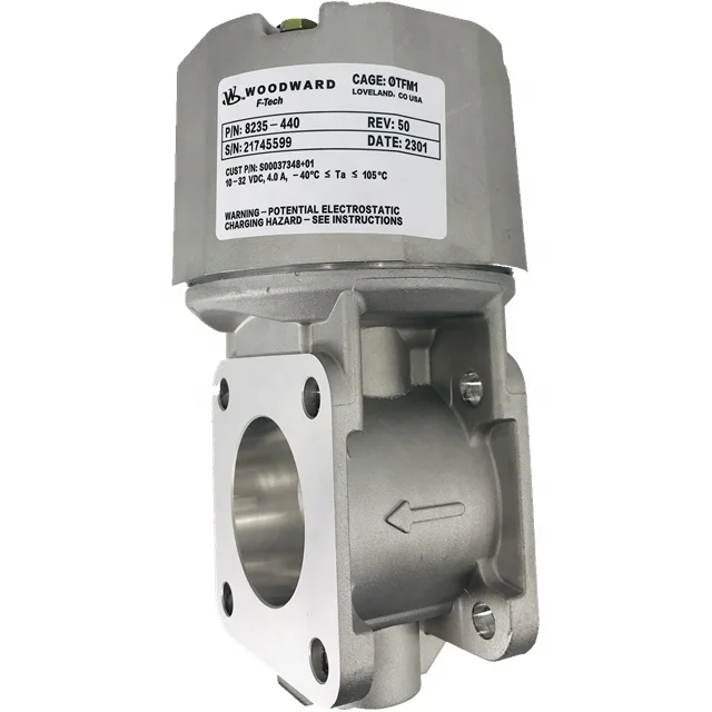 

Independent Electronic Throttle Valves S00037348+01(8235-440) for Natural Gas Engine Parts