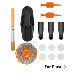 M + Plus akcesoria jednostka chłodząca ustnik końcówka ssąca końcówka do napełniania dozowanie podkładka pod garnek narzędzie do parownik do suchych ziół zestaw urządzeń
