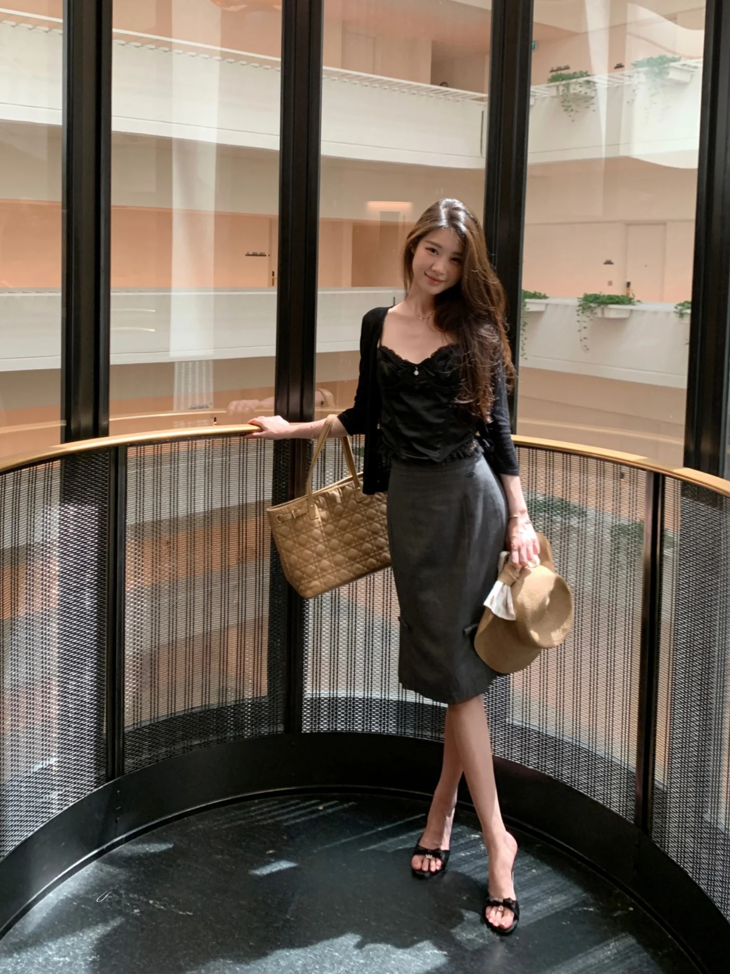 

Юбка-рыбка Mummy Egg Lang 26 из новой шерстяной смеси с завышенной талией, модная, для прогулок и повседневной носки, женская