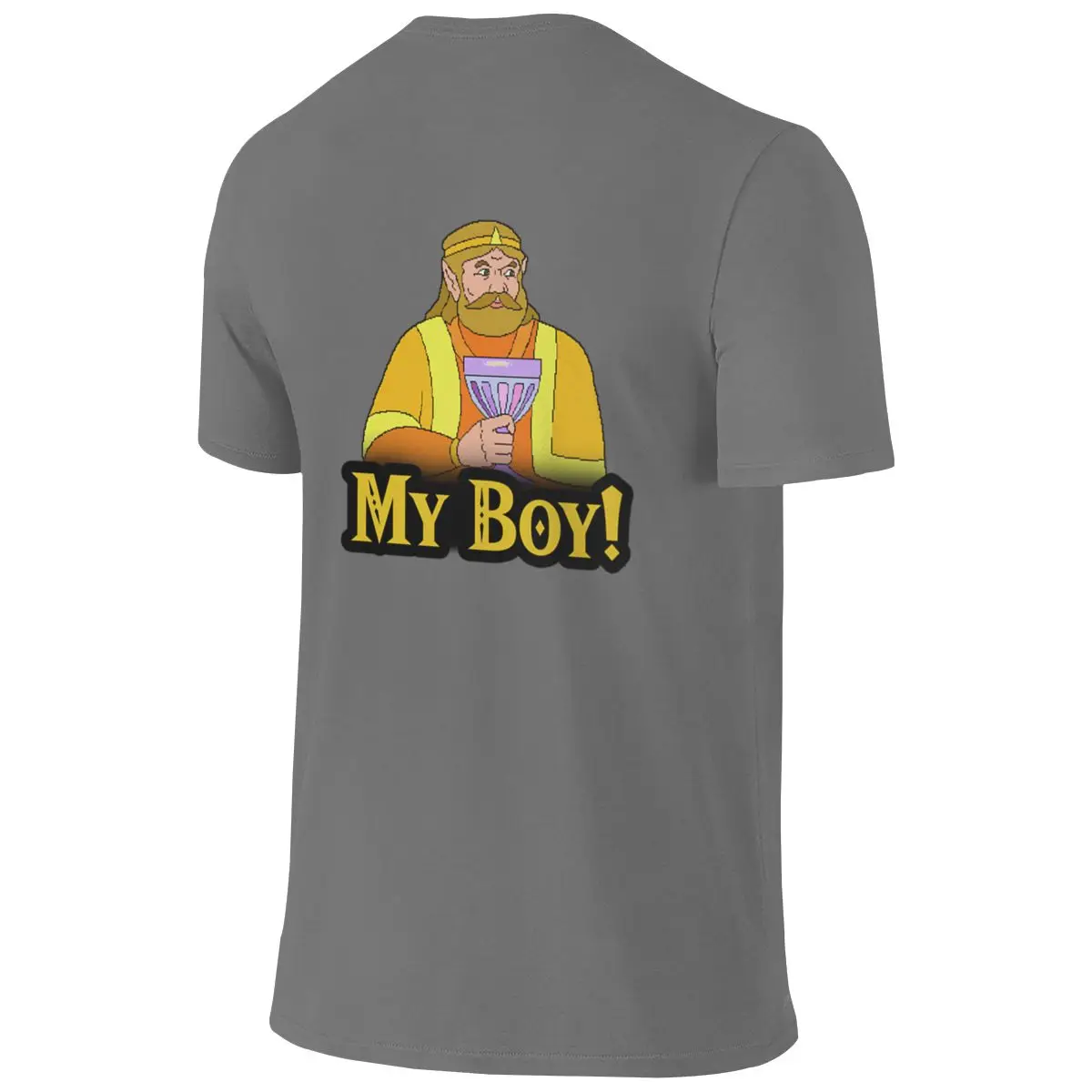 My Boy! Versatile Reversible T-shirt Salt-Style Vibe Print Does Not Fade Shirt