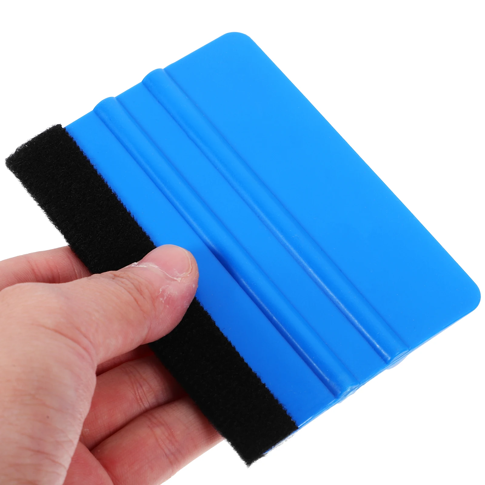 

5pcs Film Scraper Durable Plastic Squeegee Felt Edge Car Wrapping Tool For Tinted Protective Window Film Silicone Water Wiper