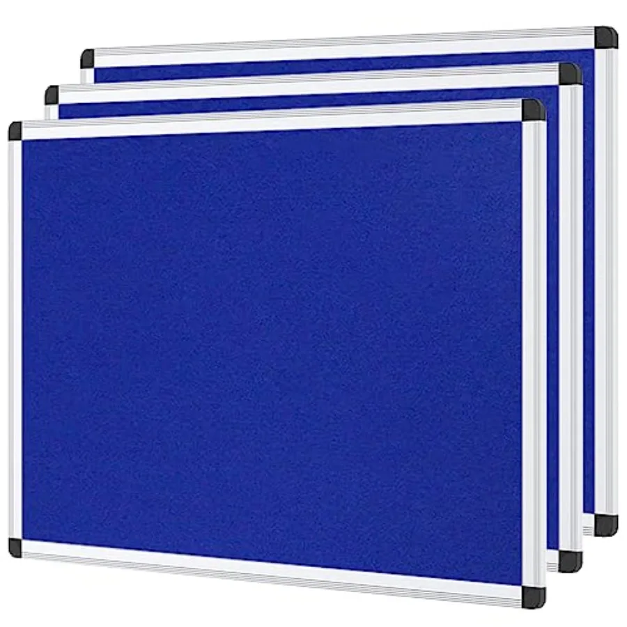 

Notice Board Felt, 24 Inch, , Silver Alumium Frame