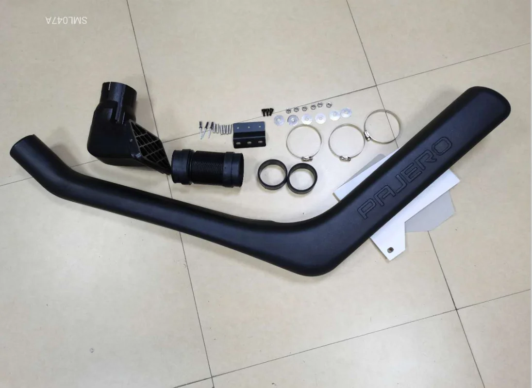 4x4 Snorkel Kit, for Mitsubishi Pajero, Raised Cold Air Ram Intake Tube, Heavy Duty LLDPE Material, River Crossing Parts