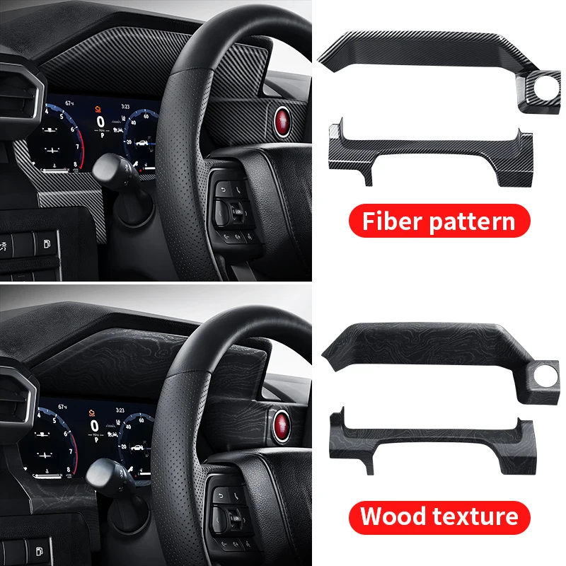 For Toyota 4Runner Tacoma 2024 2025 2026 Instrument Panel Decorative Trim ABS Accessories