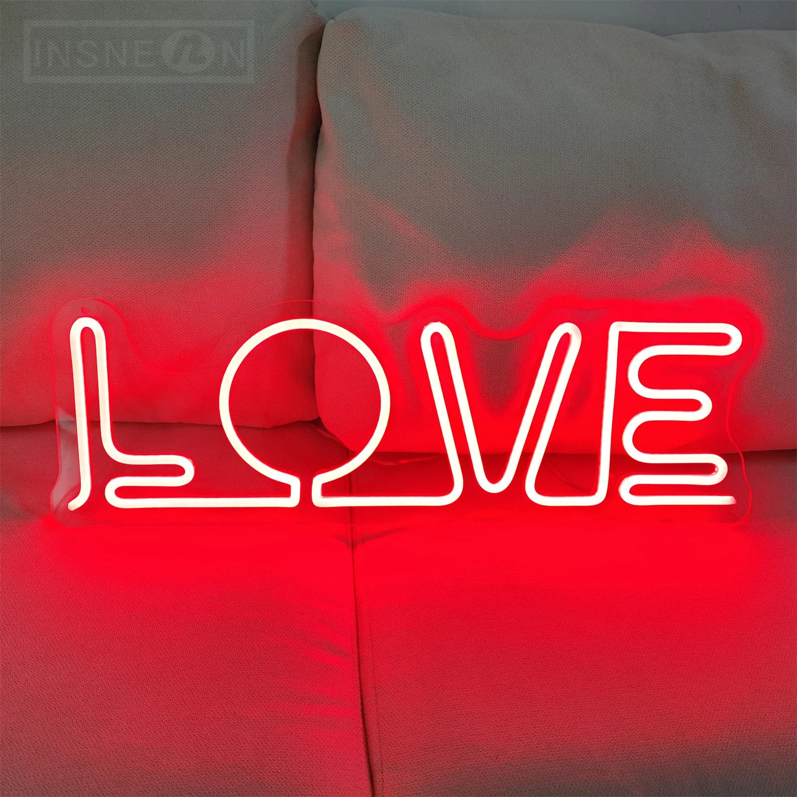 Love Neon Sign Custom LED Neon Lights for Wedding Birthday Party Room Wall Decor Neon Signs Aesthetic Decoration LED Night Light