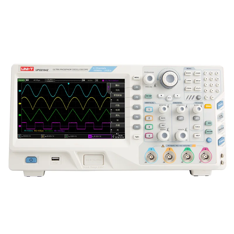 UNI-T UPO3104CS Digital Fluorescent Oscillography Measurement Oscilloscope Hand Oscilloscope