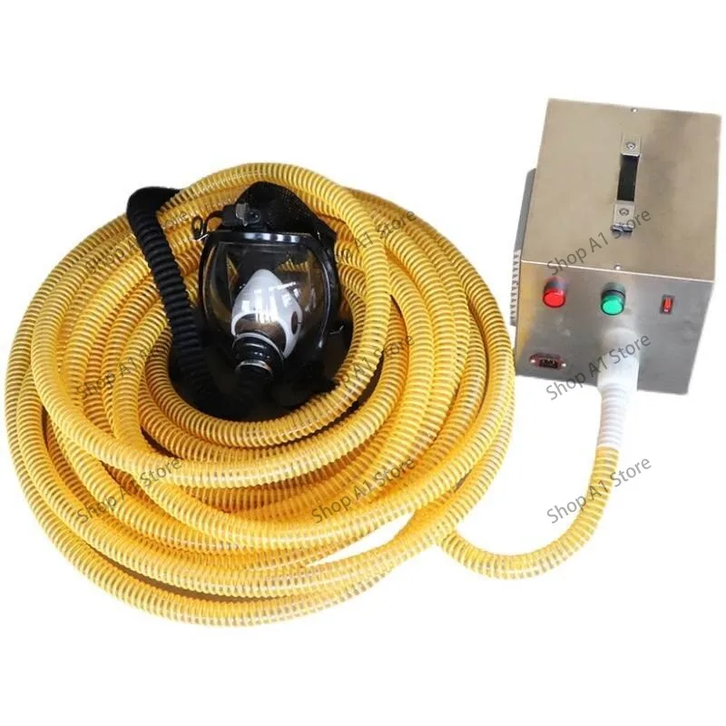 Single and Double Electric Air Supply Long Tube Respirator Multi-person Forced Air Supply Air Respirator Electric Life-saving