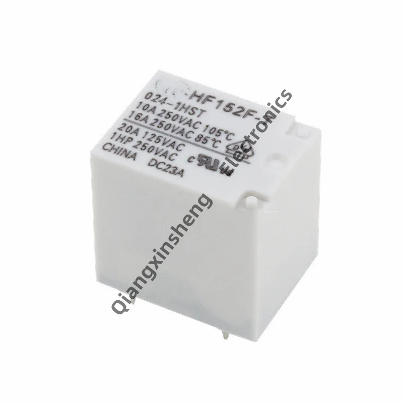 2pcs HF152F-T 005 012 024-1HST brand new relay 4-pin 16A