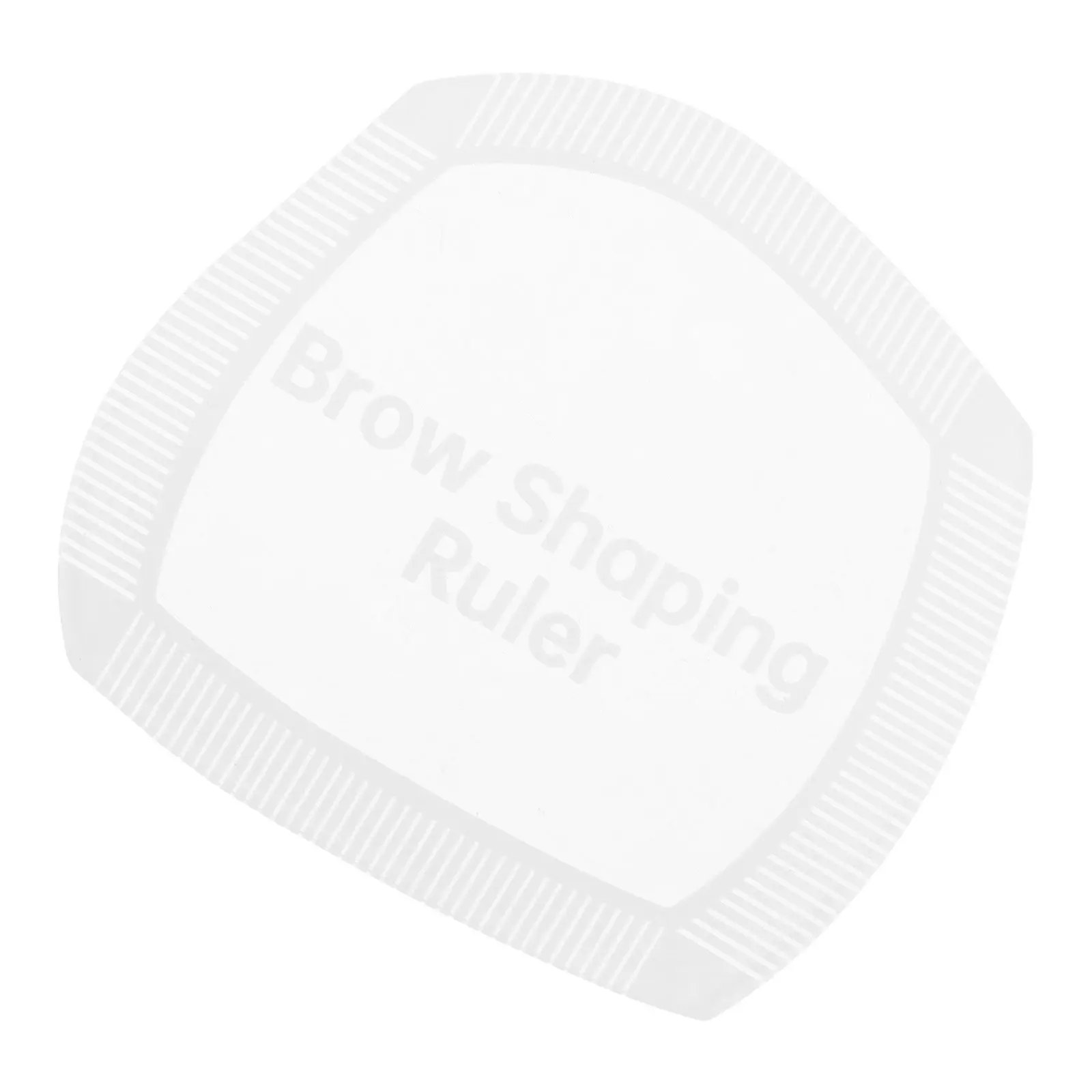 Instant Eyebrow Shaping Stencil Reusable Plastic Eyebrow Mapping Ruler for Professional Brow Design Easy Quick Outline Filling