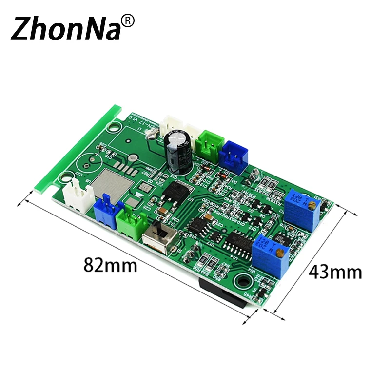 Blauwgroene High-Power Laser Printplaat 12V Ingang Ttl En Analoog Circuit Schakelen Constante Stroom En Constante Spanning