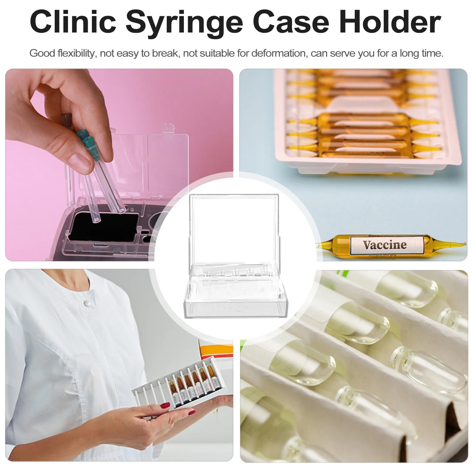 

Light-Proof Injection Box Premium Plastic Construction Neat Polished Finish Ideal for Hospitals Clinics Ambulances Secure