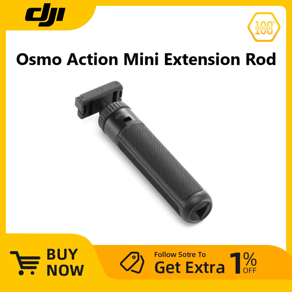 

DJI Osmo Action Mini Extension Rod for DJI Osmo Action 4 Action 3 DJI Original,in stock