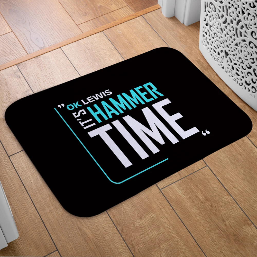 Ok Lewis its Hammer Time Doormat Home Carpet Entrance Door Mats Modern Decor Carpet Bathroom Floor Mats 181