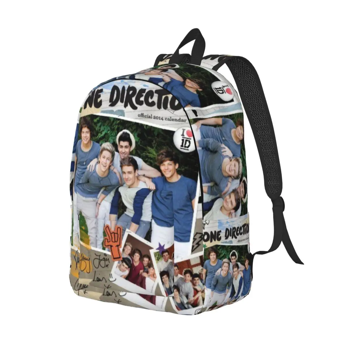 O-One-Directions Backpack Student Schoolbag for Men Women Laptop Canvas Bags