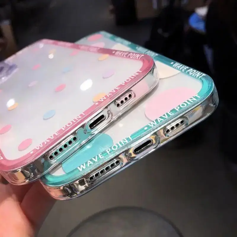 Wave Poin Love Heart Phone Case For Xiaomi Redmi Note 13 Pro Plus 5G 12 4G 12S 11S 10S 13C 12C 10C A2 A1 A3 10 11 8 Pro Cover