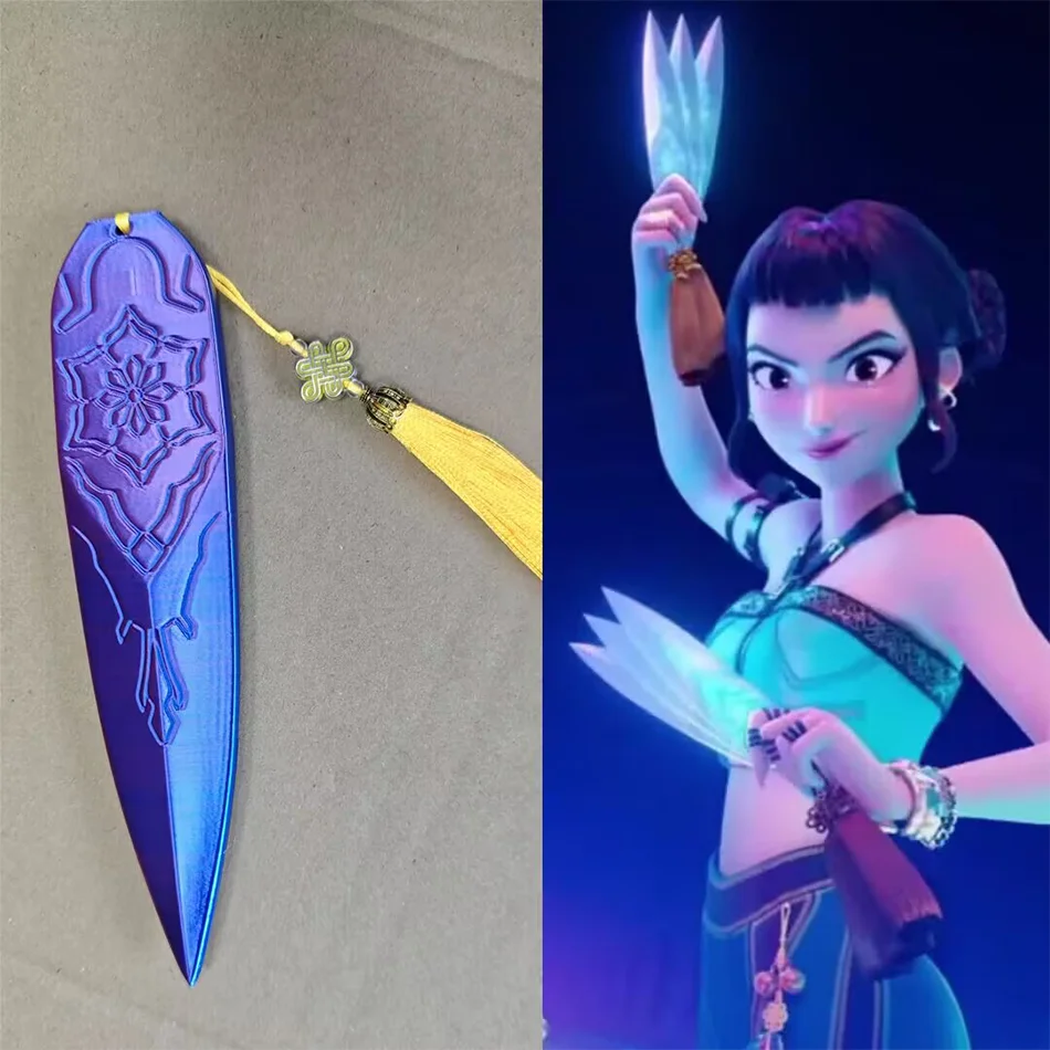 Anime cosplay prop zoey kpop caçador zoey armas jogando faca demônio caçador para festa de halloween acessórios meninas