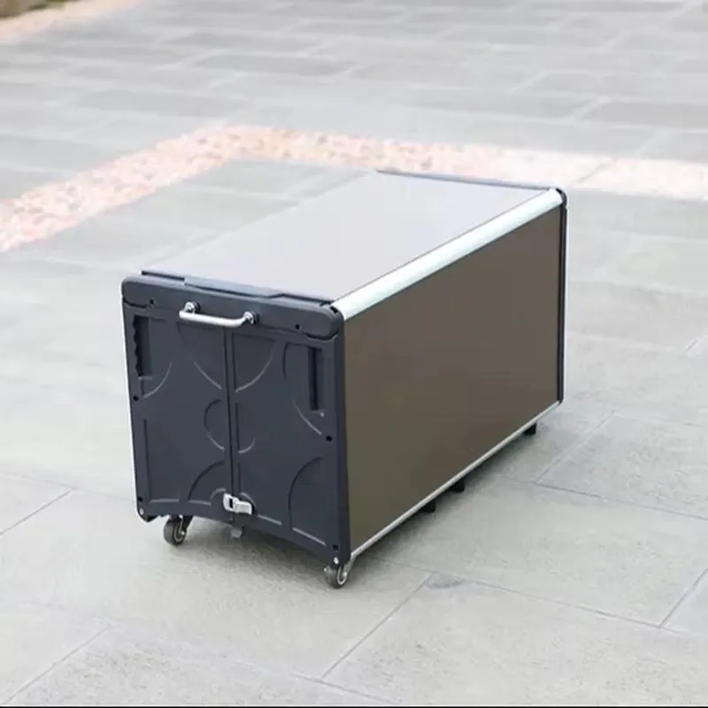 Aluminum Folding Table for RV Kitchen Camper Outdoor Camping Mobile