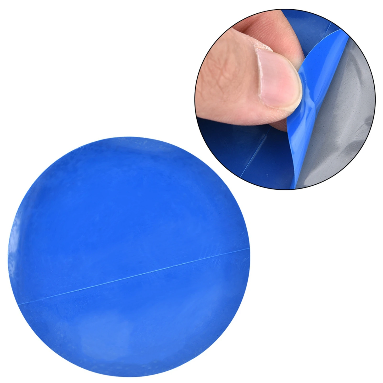 80Pcs/Box Tire Repair Cold Patch Blue Pratical Good Sealing Performance Rubber Tire Repair for Car Repair Auto Repair Shop Use