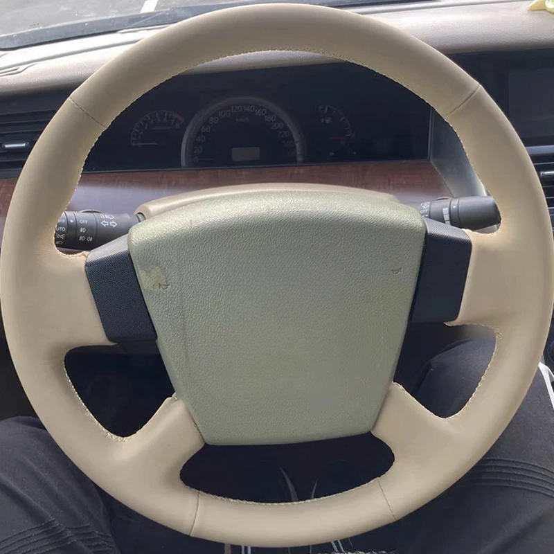 Custom Steering Wheel Braid Cover 100% Fit For Nissan Teana Cefiro For Renault Samsung SM5 2003 2004-2008 Auto Accessories