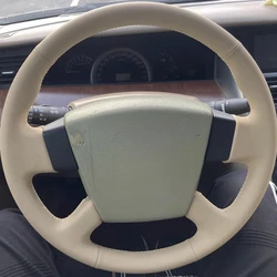 Custom Steering Wheel Braid Cover 100% Fit For Nissan Teana Cefiro For Renault Samsung SM5 2003 2004-2008 Auto Accessories