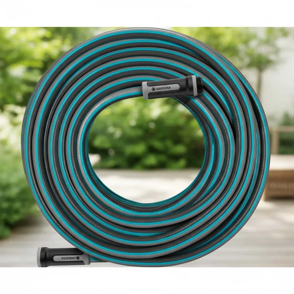 

50ft Heavy-Duty Garden Hose 5/8" Kink-Resistant All-Weather Flexible Watering for Home Gardeners