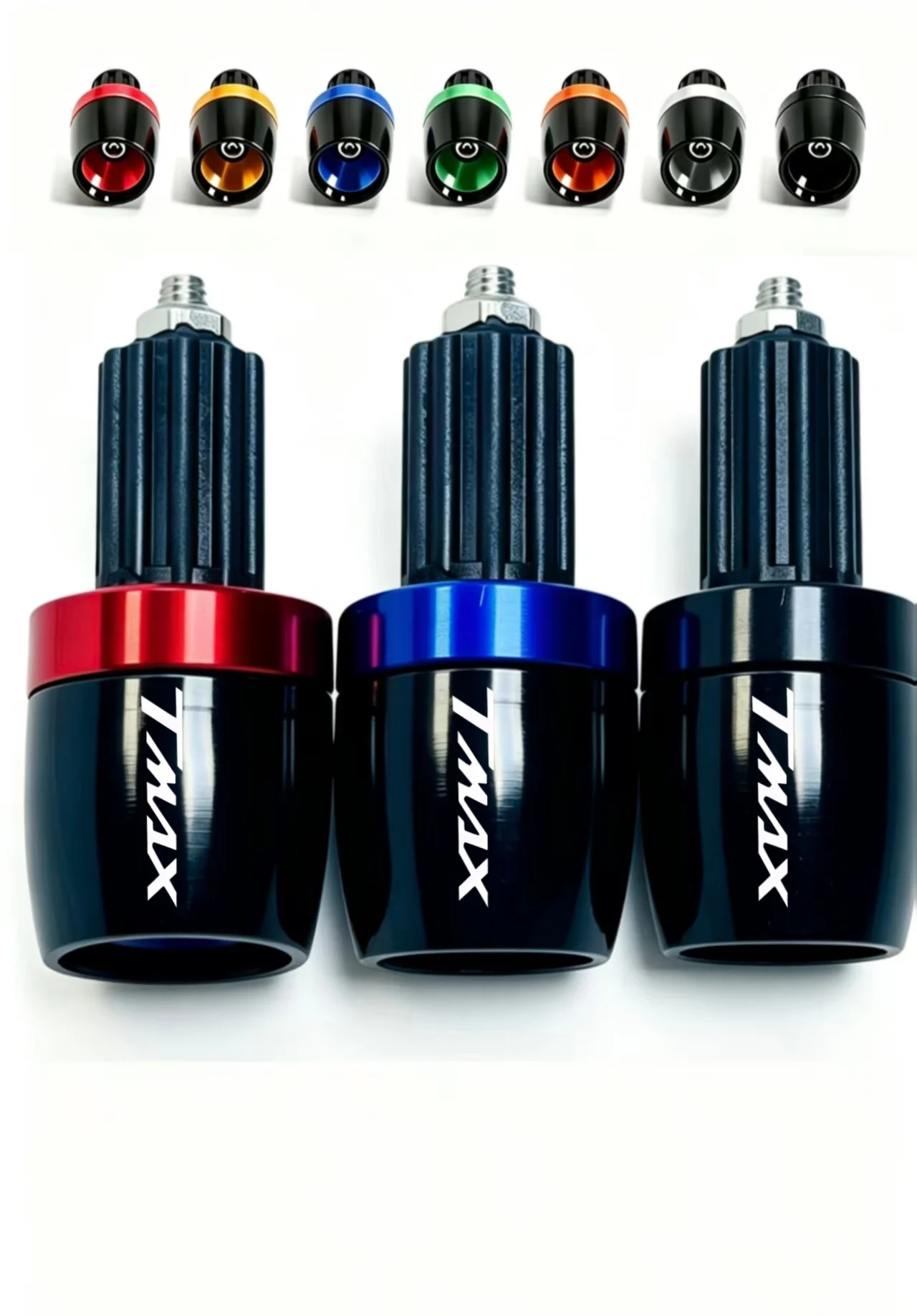 2026 New Model Motorcycle Handle Grip Cover And End Plug for TMAX Series Models Compatible with Various Motorcycle Equipment