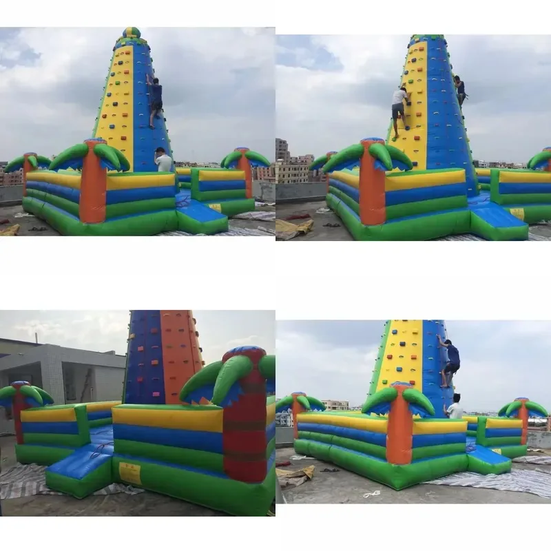 Outdoor Large Inflatable Climbing Wall Sports Game